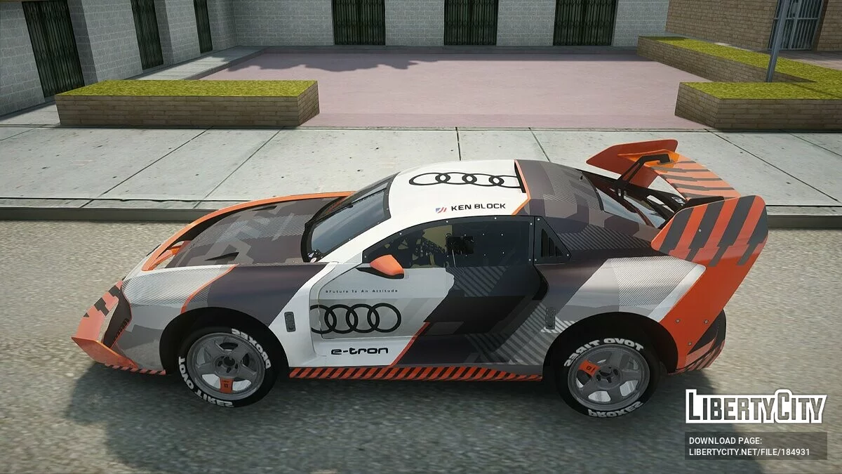 Audi S1E Quattro Hoonitron / GTA San Andreas
