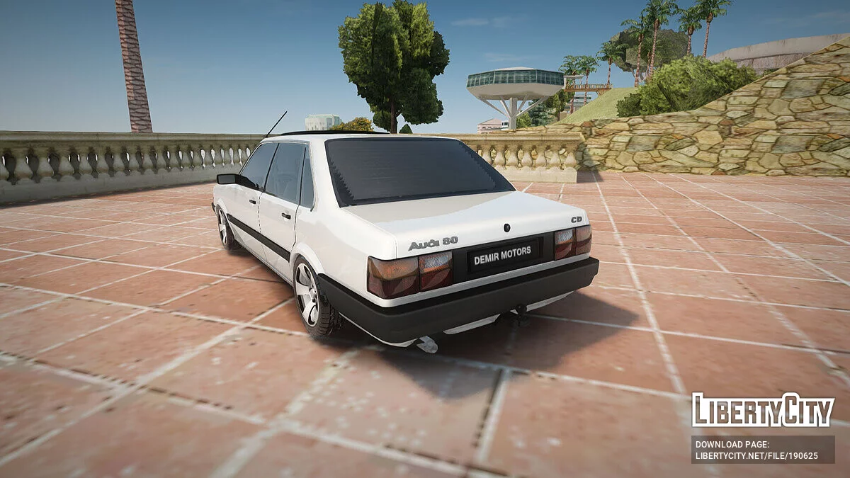 Audi 80 CD Etikett / GTA San Andreas