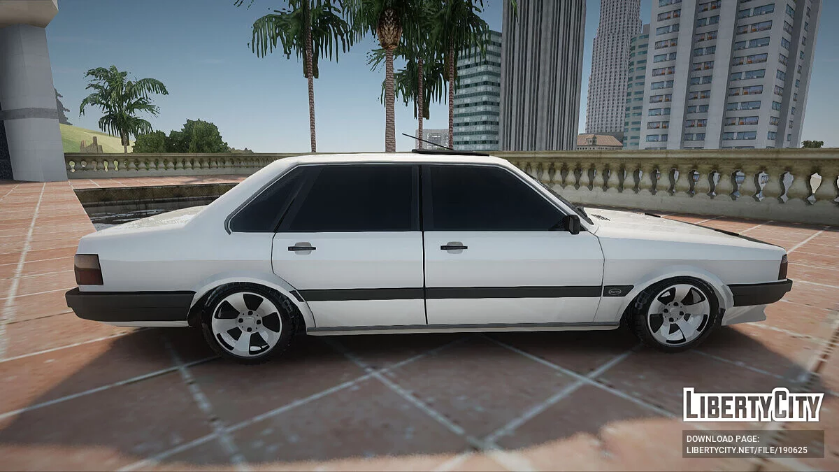Audi 80 CD Etikett / GTA San Andreas