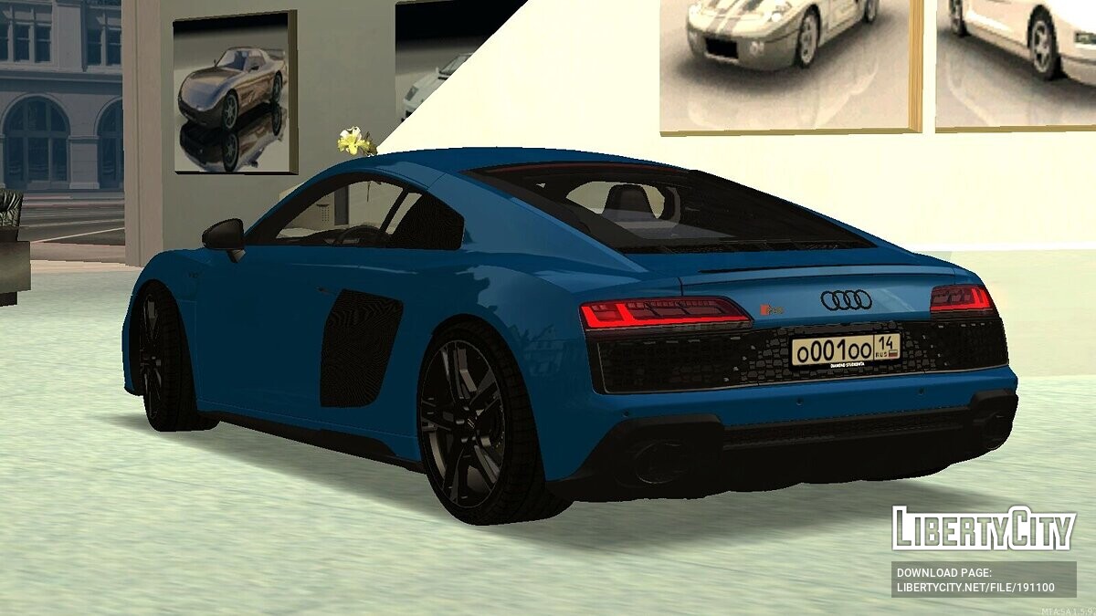 Audi r8 cabrio gta 5 фото 85