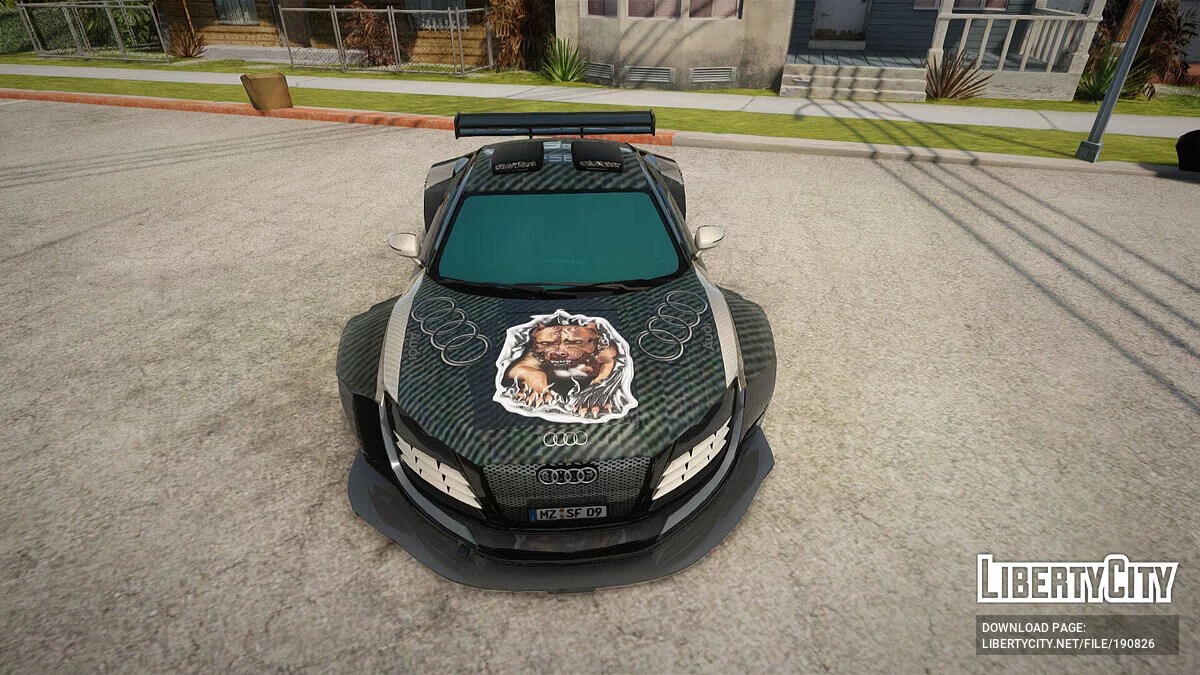 Audi R8 Tunable / GTA San Andreas