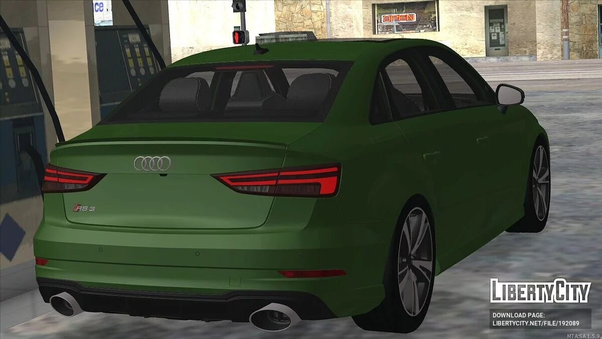 Audi RS3 (8V) 2018 / GTA San Andreas