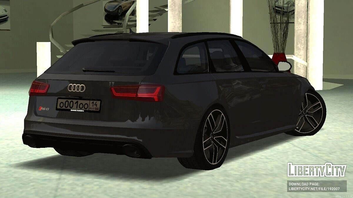 Audi rs6 2002 gta 5 фото 49