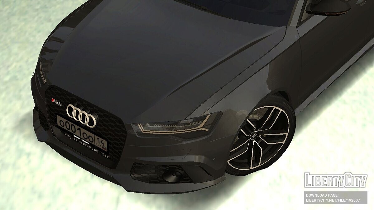 Audi rs6 2002 gta 5 фото 94