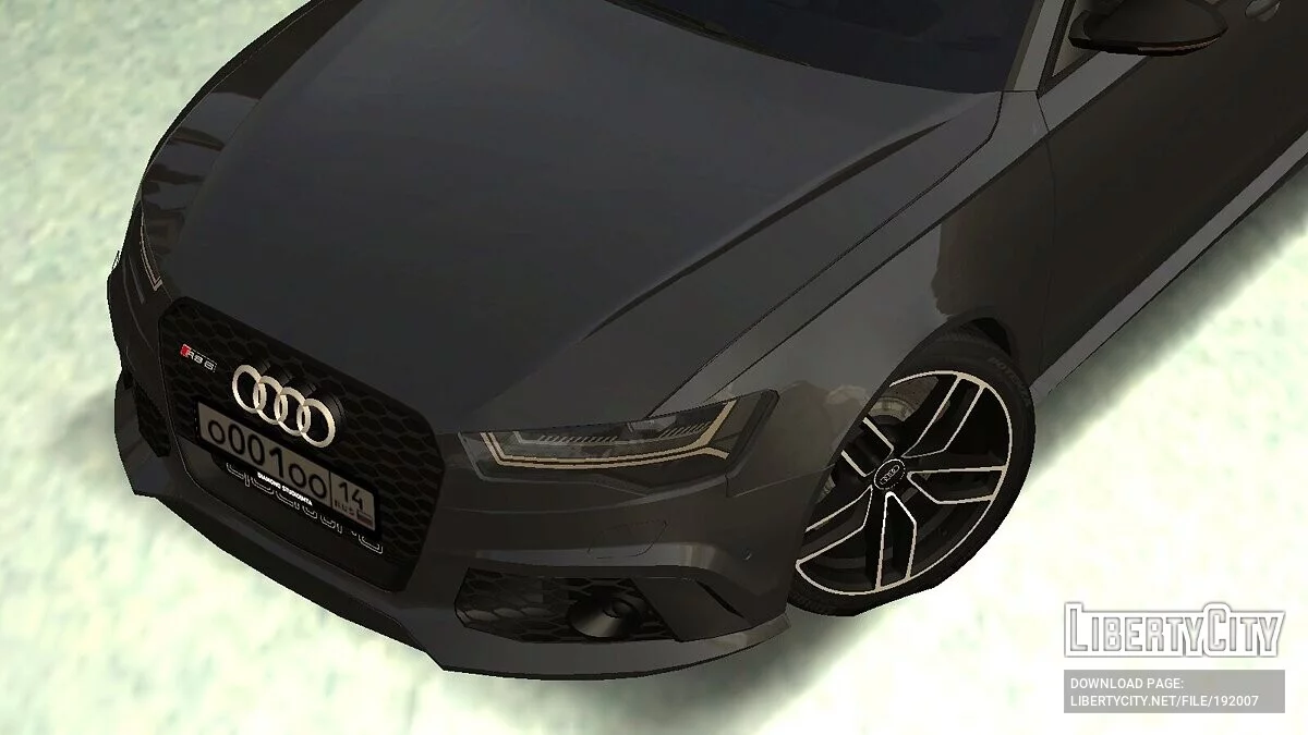 Audi RS6 C7 / GTA San Andreas