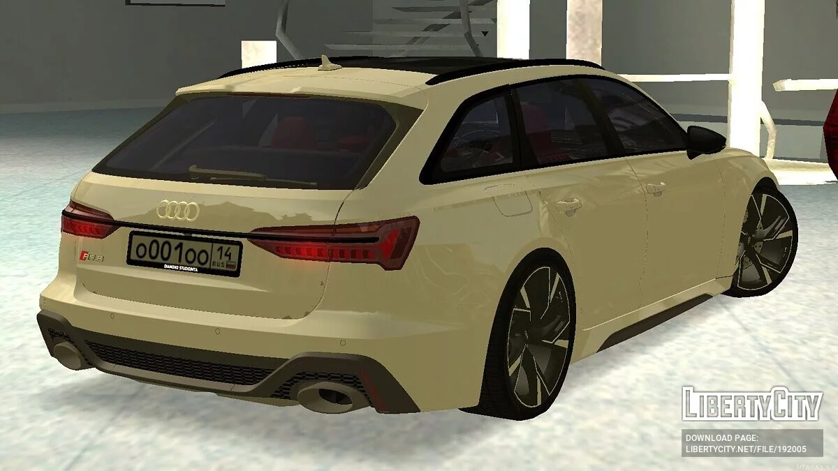 Audi RS6 C8 + CCD / GTA San Andreas