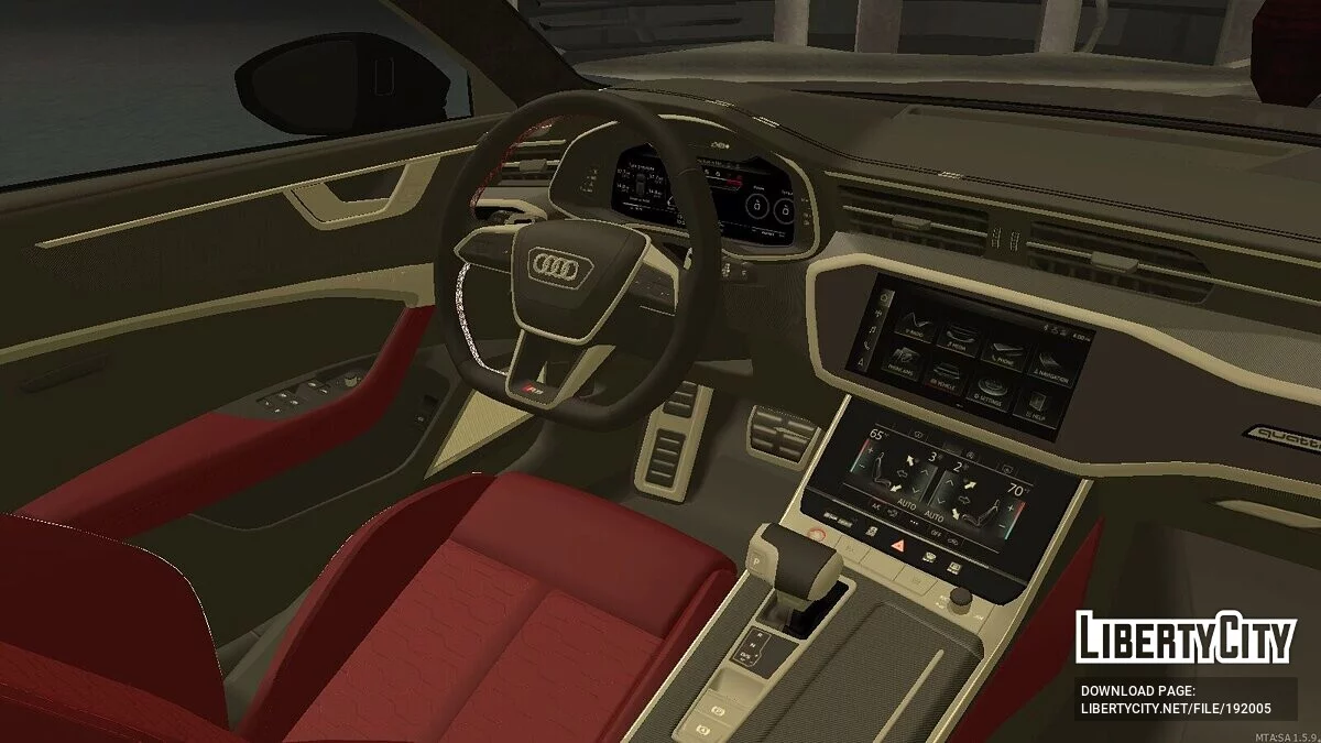 Audi RS6 C8 + CCD / GTA San Andreas