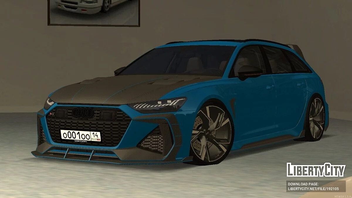Audi RS6 C8 + CCD / GTA San Andreas