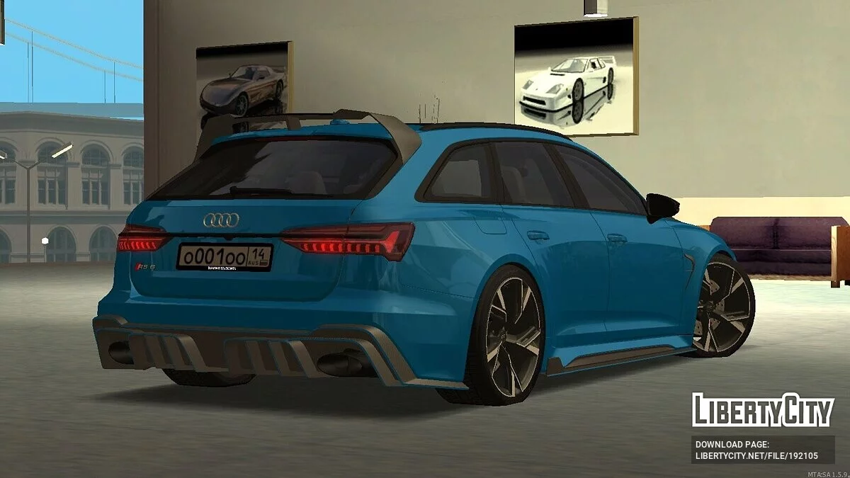 Audi RS6 C8 + CCD / GTA San Andreas