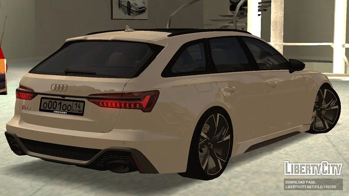 Audi RS6 C8 + CCD / GTA San Andreas