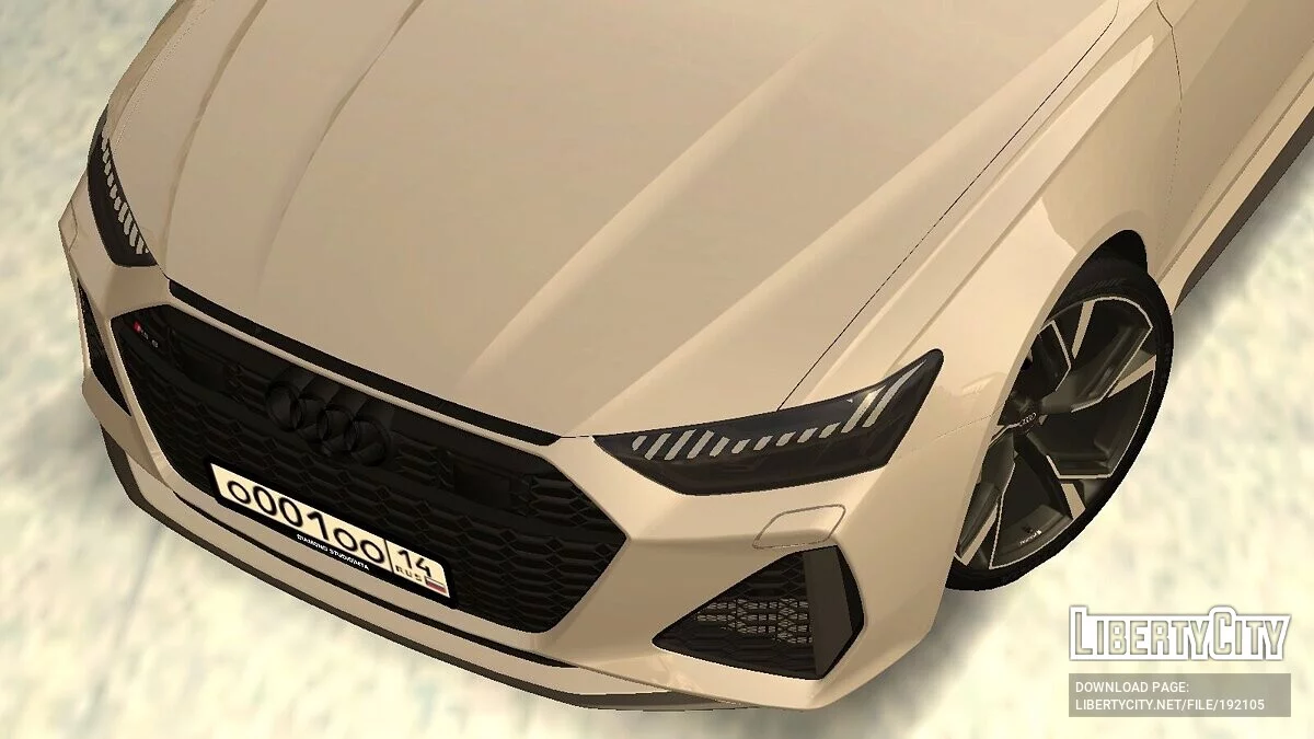 Audi RS6 C8 + CCD / GTA San Andreas
