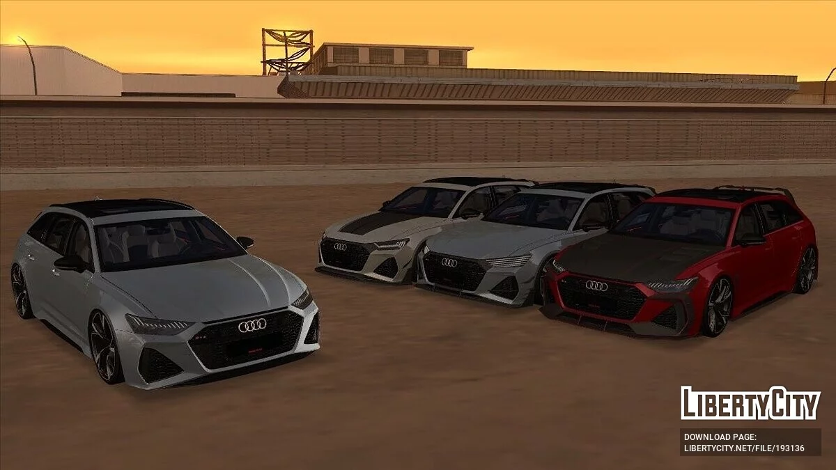 Audi RS6 2022 + CCD / GTA San Andreas