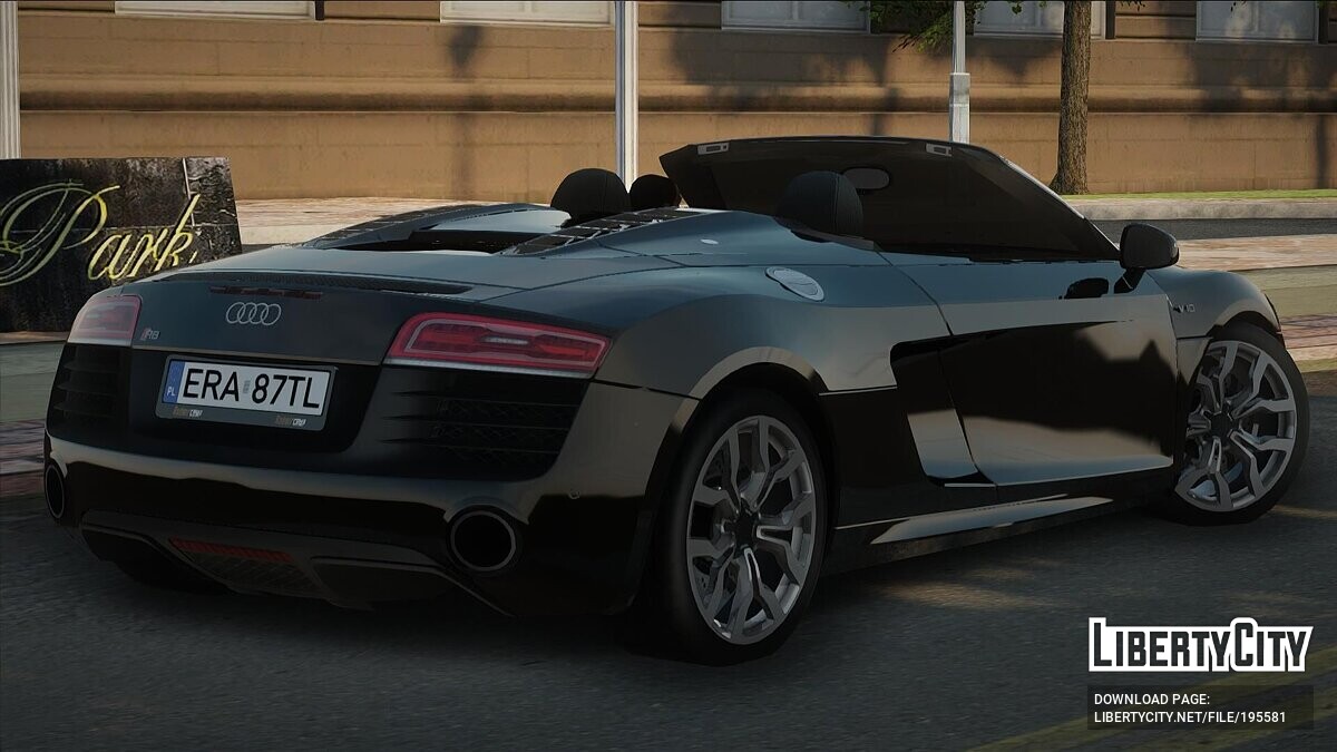 Download Audi R8 Cabriolet for GTA San Andreas