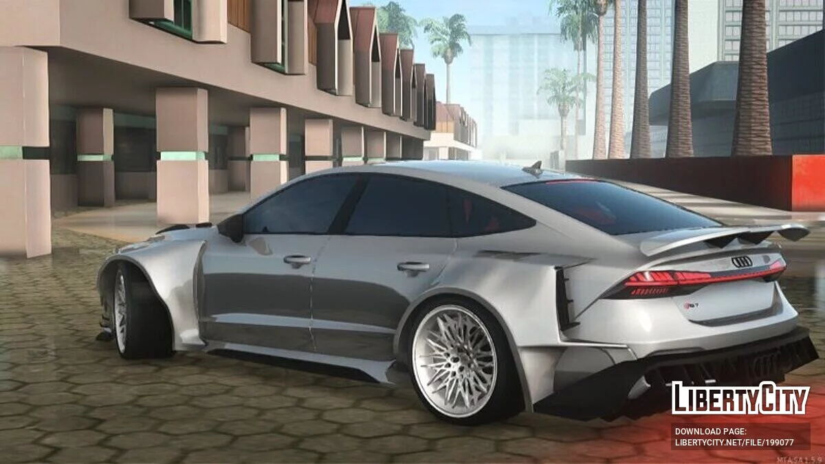 Audi RS7 Wide Body / GTA San Andreas