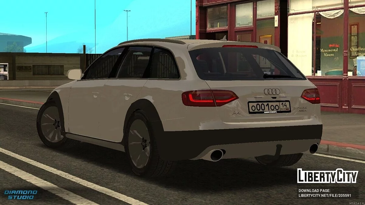 Audi A4 Allroad Quattro + CCD / GTA San Andreas
