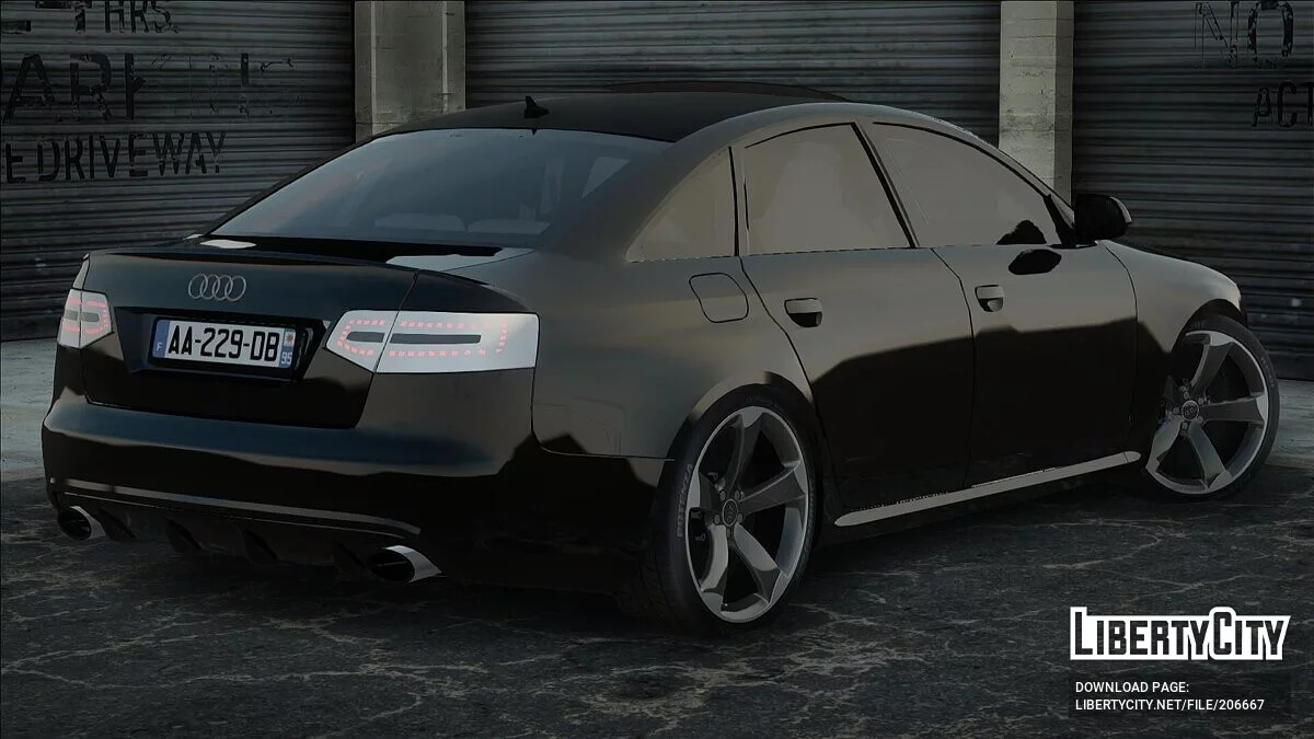 Audi RS6 Sedan '09 Francês / GTA San Andreas