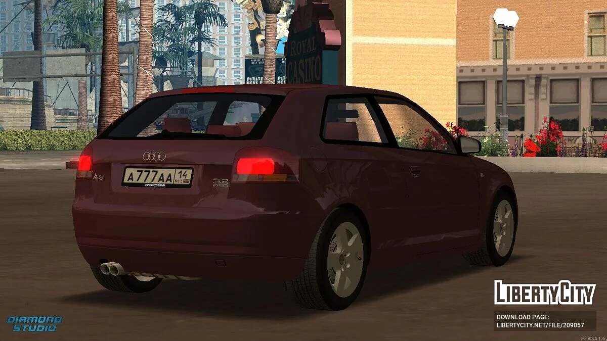 Audi A3 + CCD / GTA San Andreas