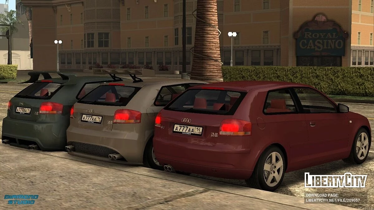 Audi A3 + CCD / GTA San Andreas
