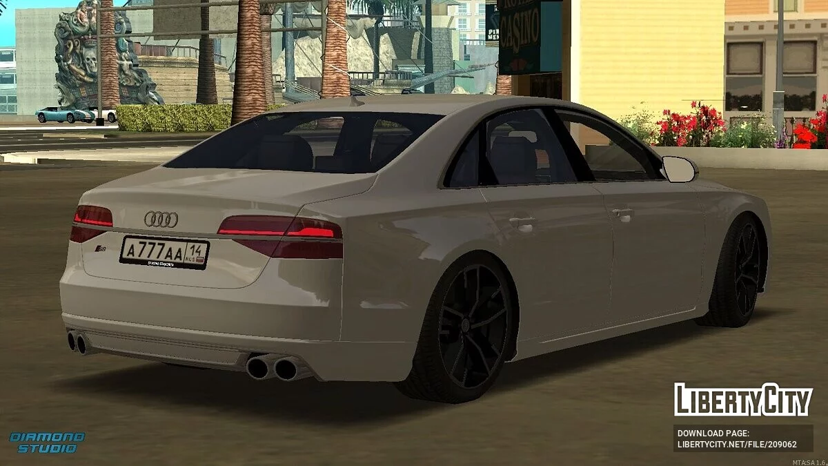 Audi S8 Plus + CCD / GTA San Andreas