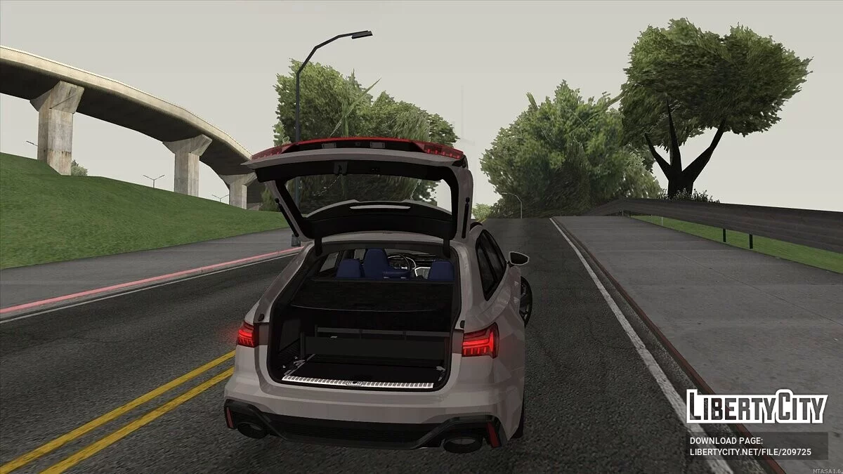 Audi RS6 C8 Avant 2024 / GTA San Andreas