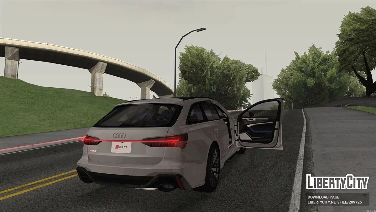 Audi RS6 C8 Avant 2024 / GTA San Andreas