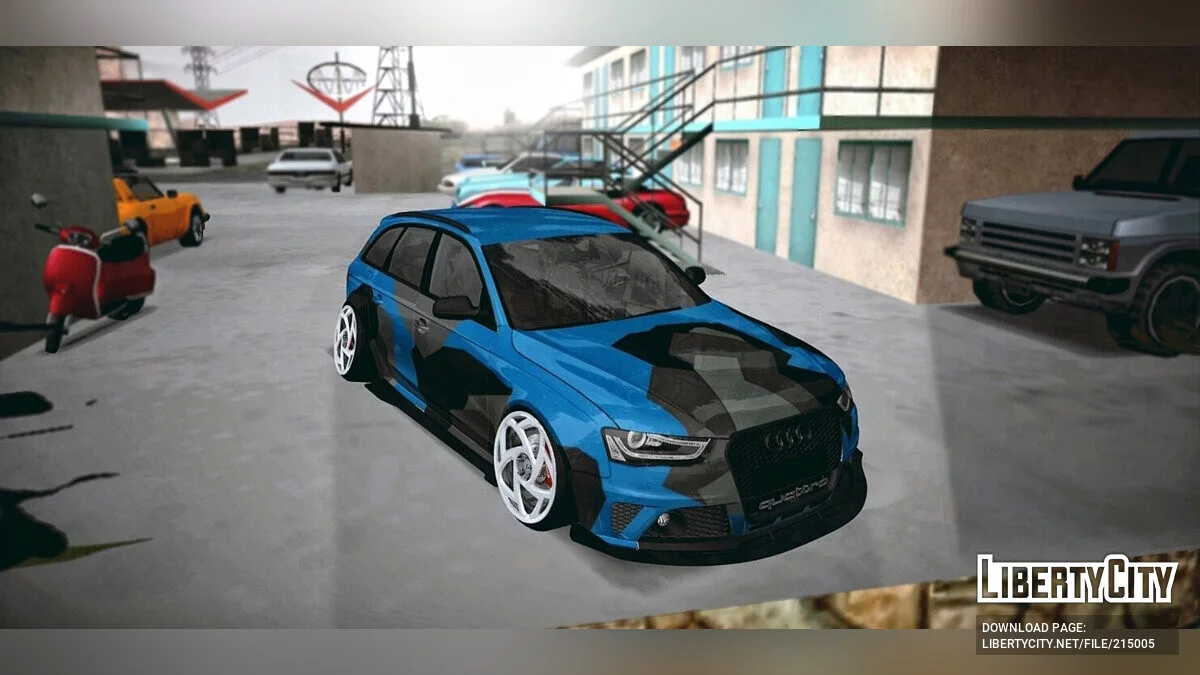Audi A4 Wagon (Stance: Andreas) / GTA San Andreas