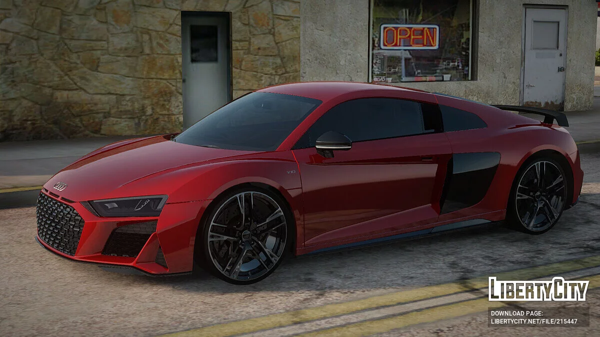 Audi R8 Quattro Plus 2020 / جي تي إيه سان أندرياس