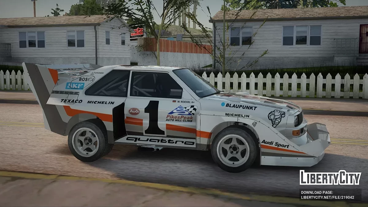 Audi Quattro S1 Pikes Peak / GTA San Andreas