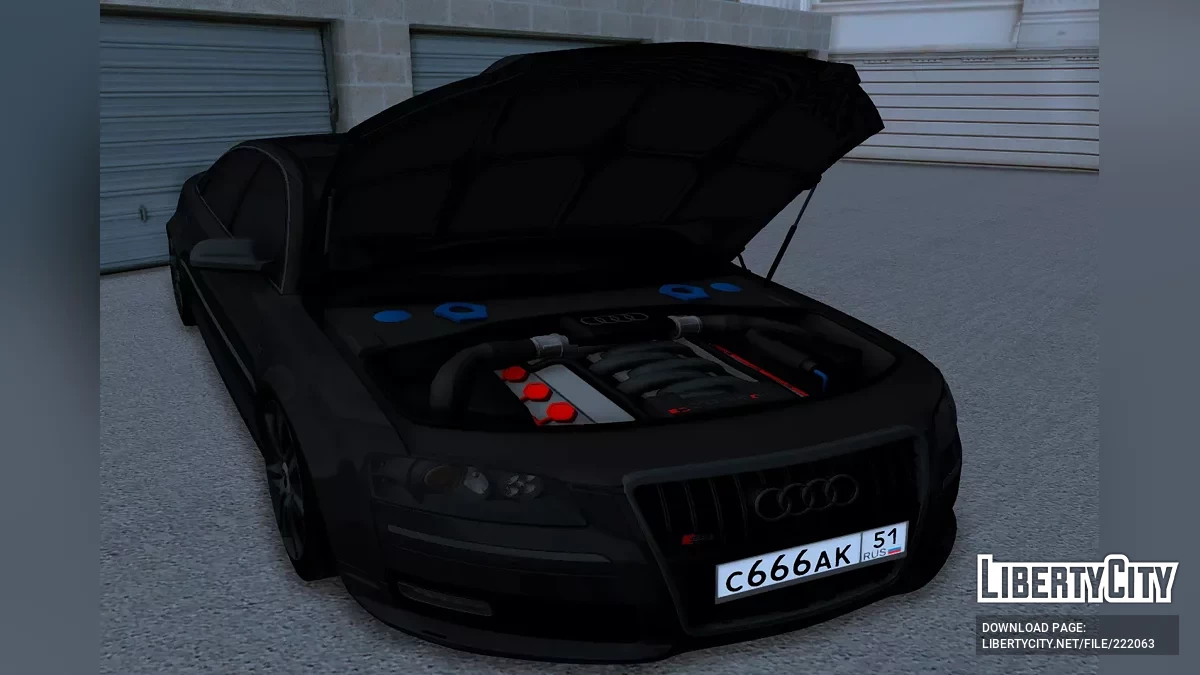 Audi S8 D3 / GTA San Andreas