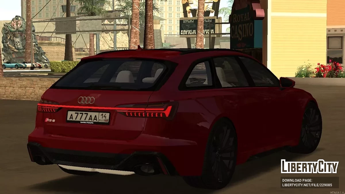 Audi RS6 C8 Avant 2024 / GTA San Andreas