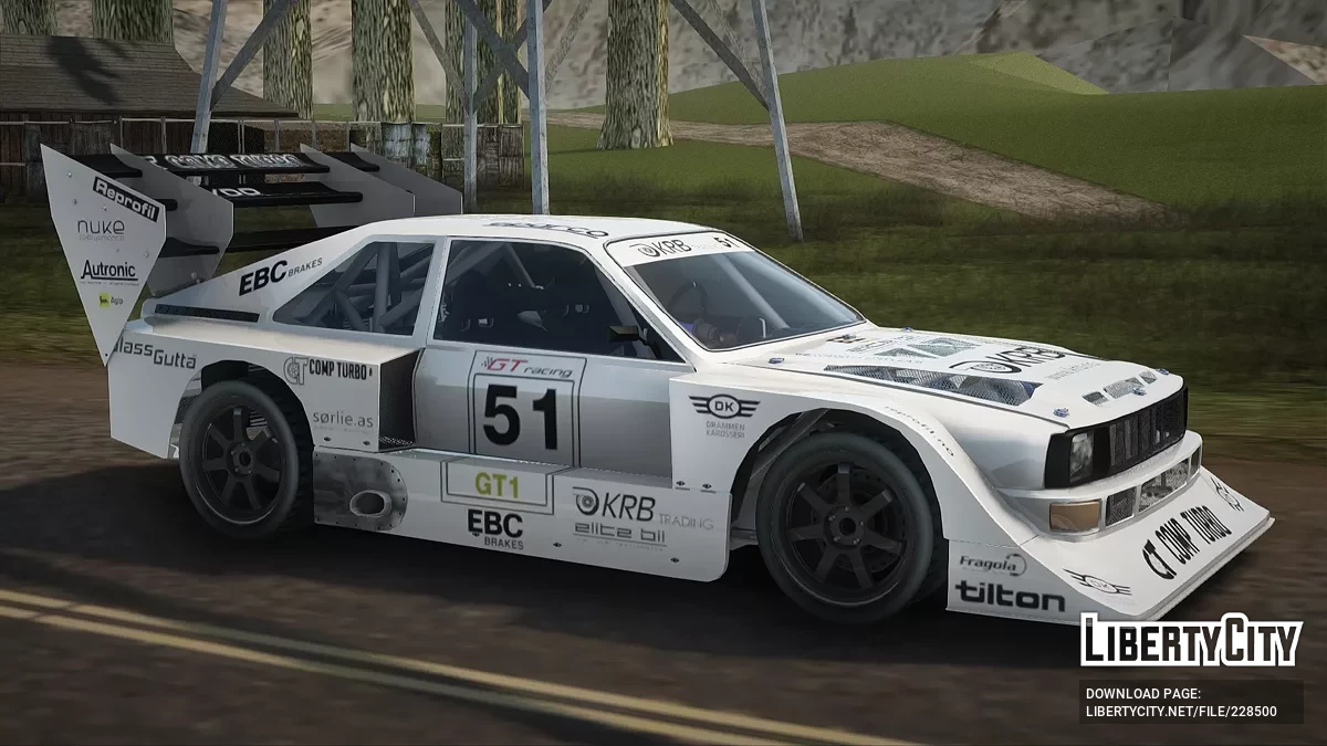 KRB Audi S1 Silhouette / GTA San Andreas