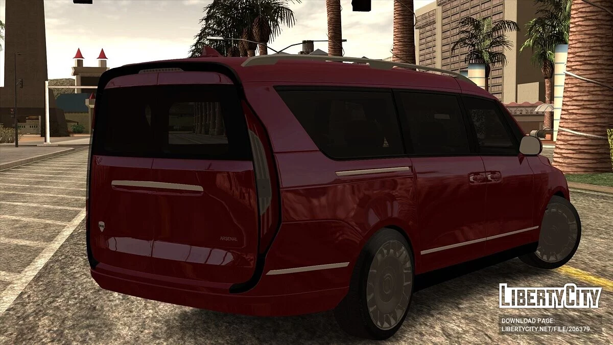 Aurus Arsenal 2019-2022 / GTA San Andreas