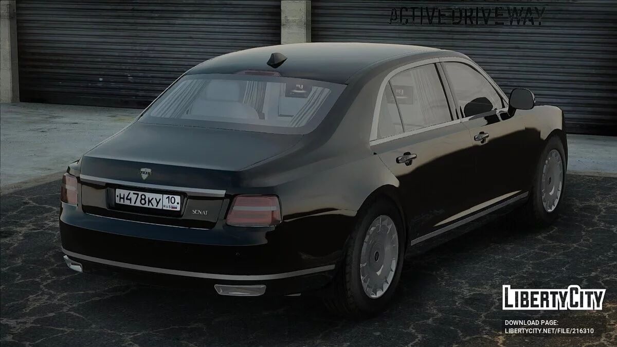 2019 Aurus Senat Sedan S600 / GTA San Andreas