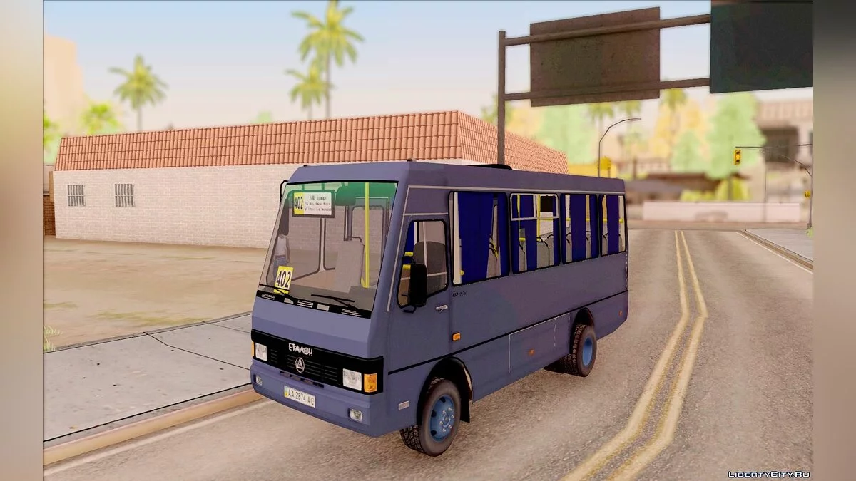 BAZ A079.14 Etalon / GTA San Andreas
