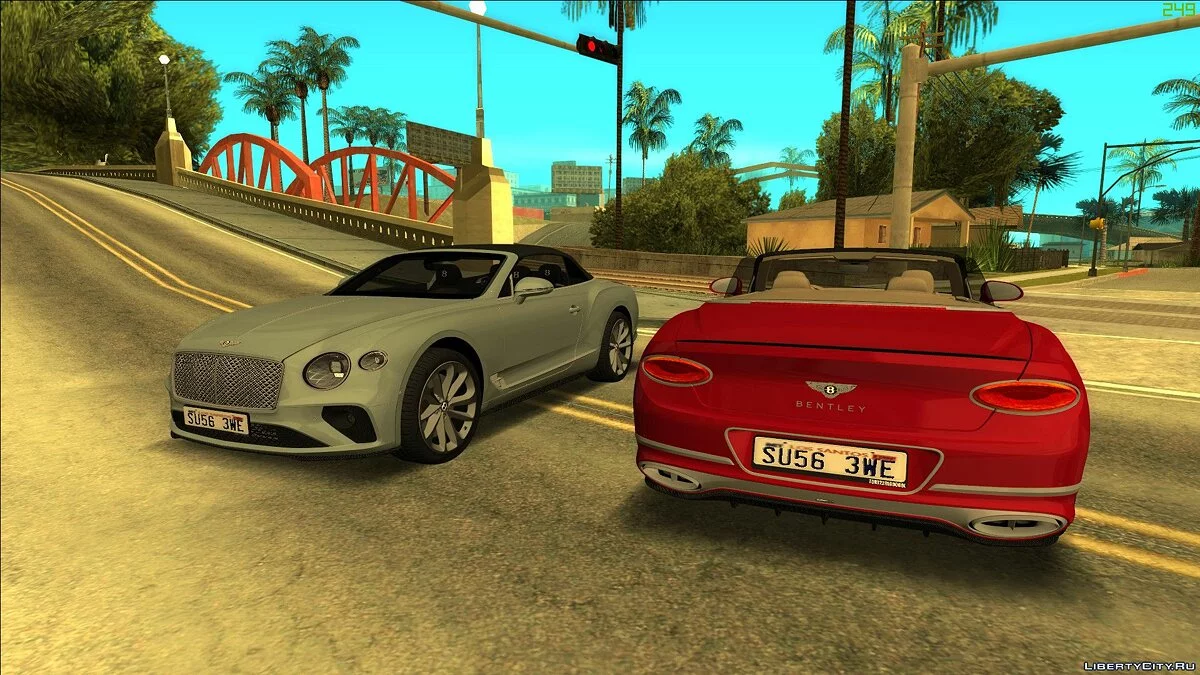 Bentley Continental GT Convertible 2019 / GTA San Andreas