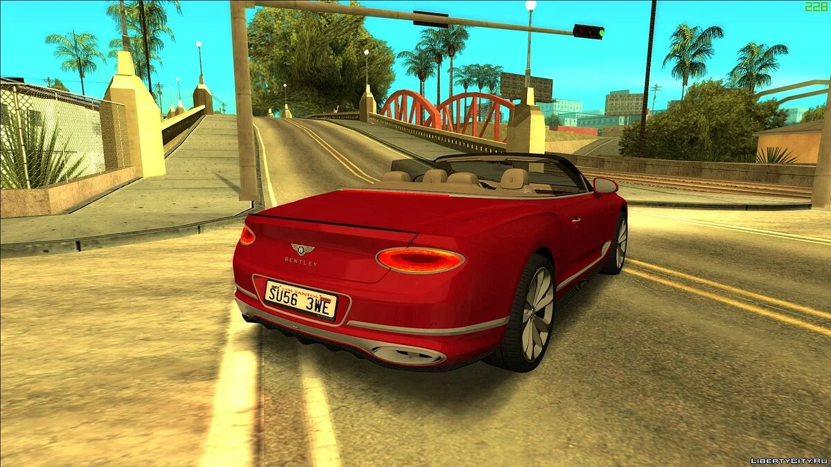 Bentley Continental GT Convertible 2019 / GTA San Andreas