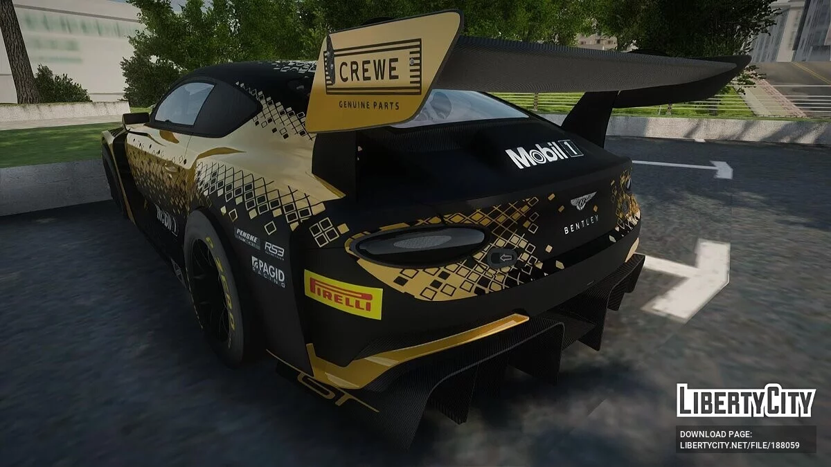 2020 Bentley Continental GT3 / GTA San Andreas