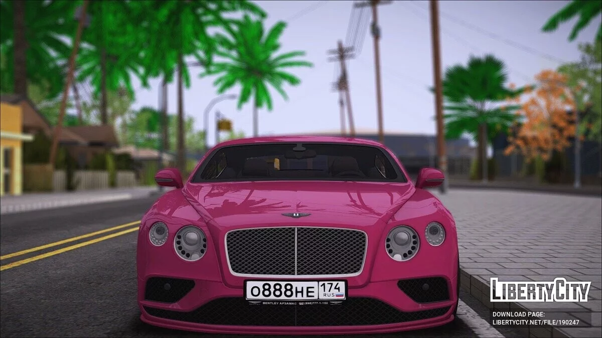 Bentley Continental / GTA San Andreas