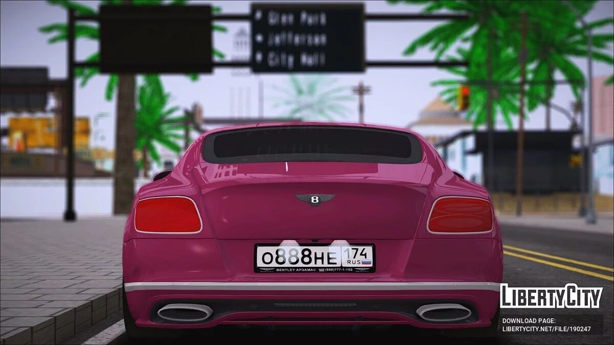 Bentley Continental / GTA San Andreas