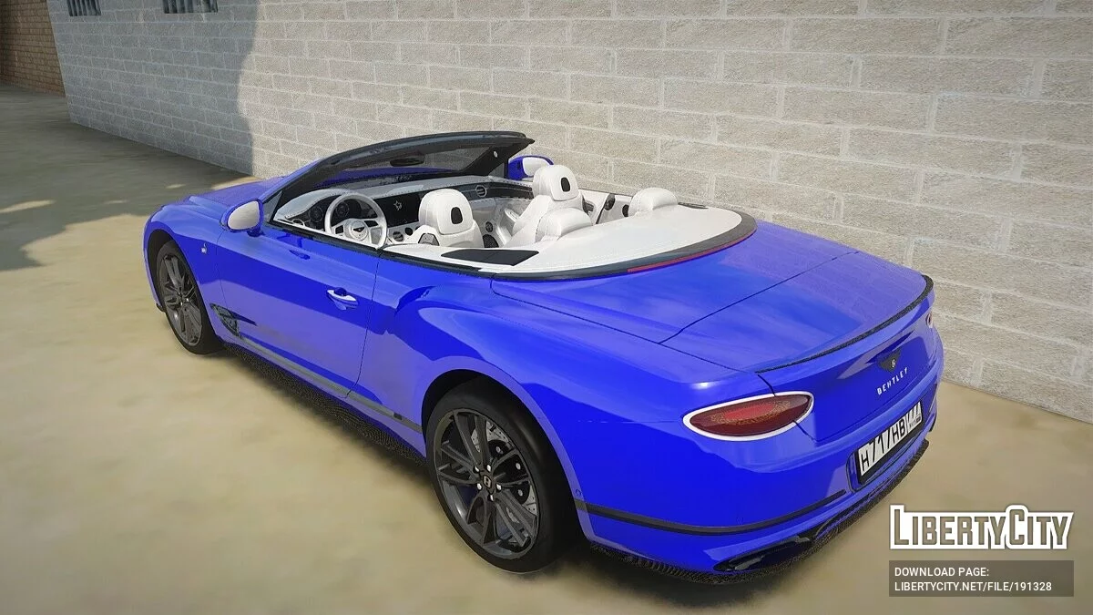 Bentley Continental GTC / GTA San Andreas