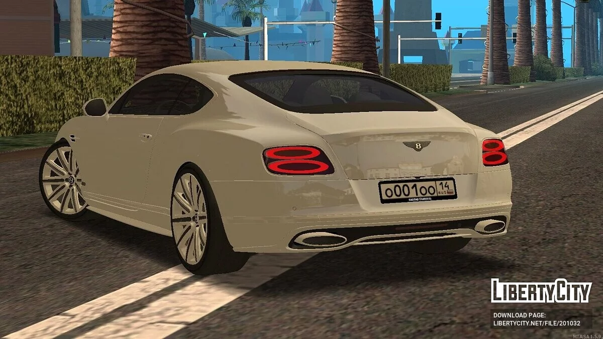 Bentley Continental + CCD / GTA San Andreas