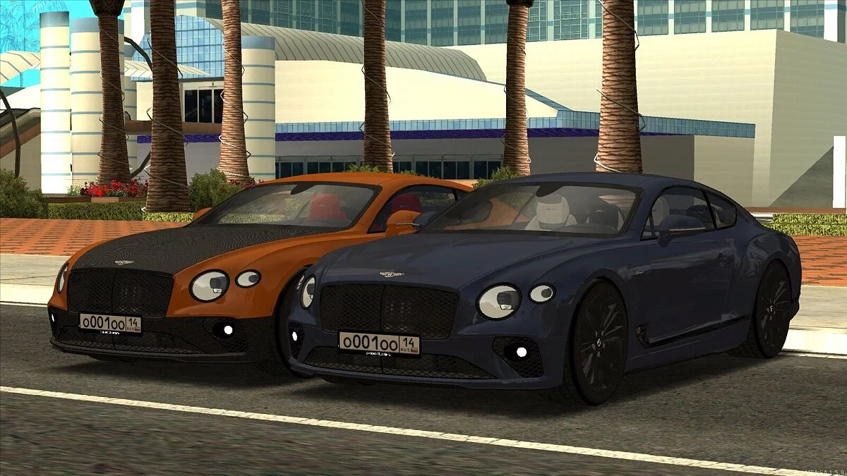 Bentley Continental GT + CCD / GTA San Andreas