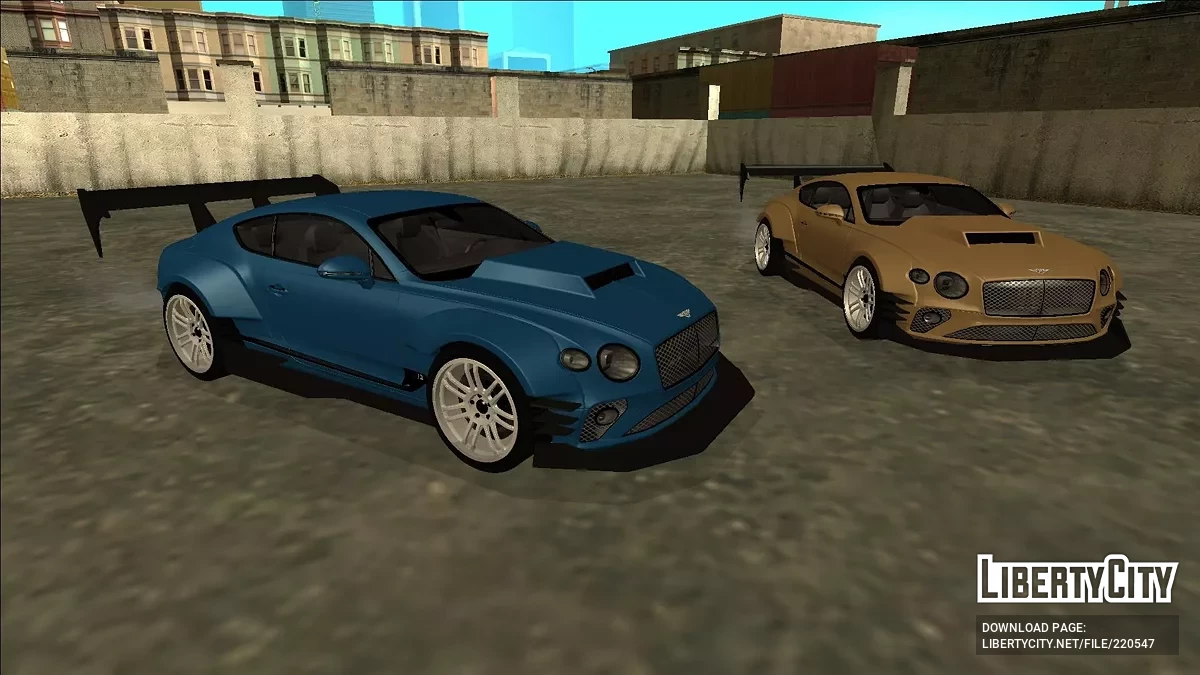 2021 Bentley Continental GT Geniş Gövde / GTA San Andreas