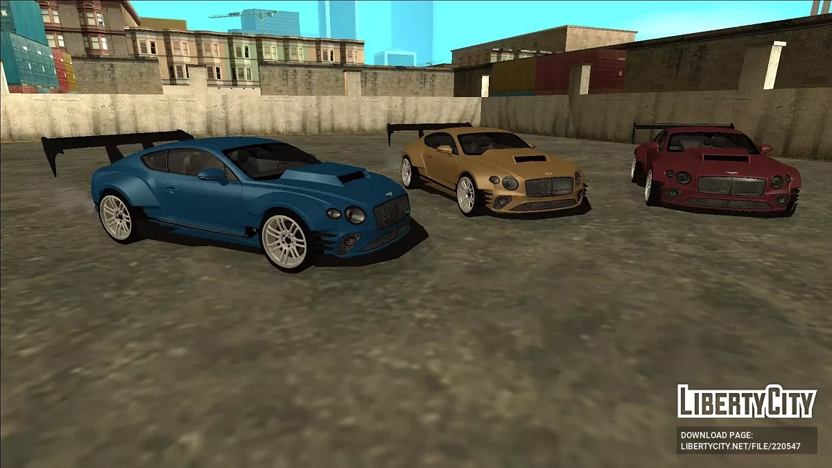 2021 Bentley Continental GT Geniş Gövde / GTA San Andreas