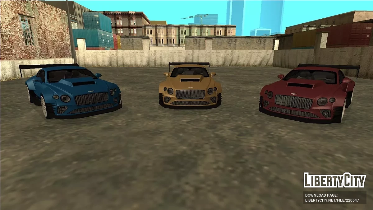 2021 Bentley Continental GT Geniş Gövde / GTA San Andreas