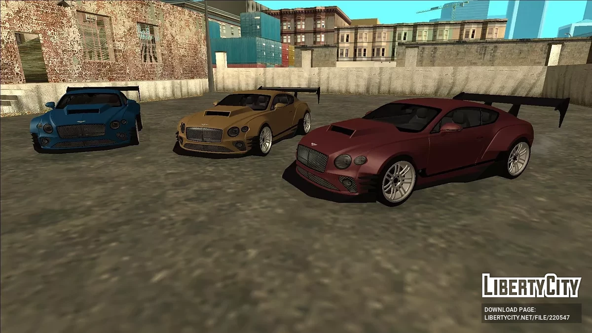 2021 Bentley Continental GT Geniş Gövde / GTA San Andreas