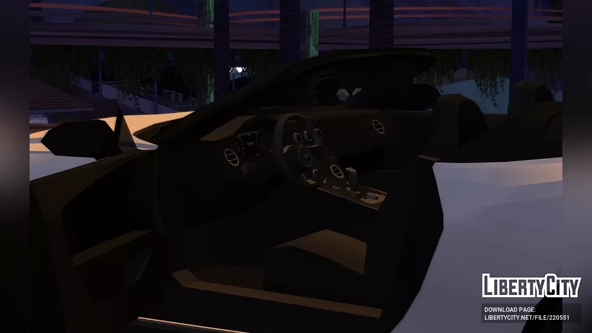 Bentley Mulliner Bacalar / GTA San Andreas