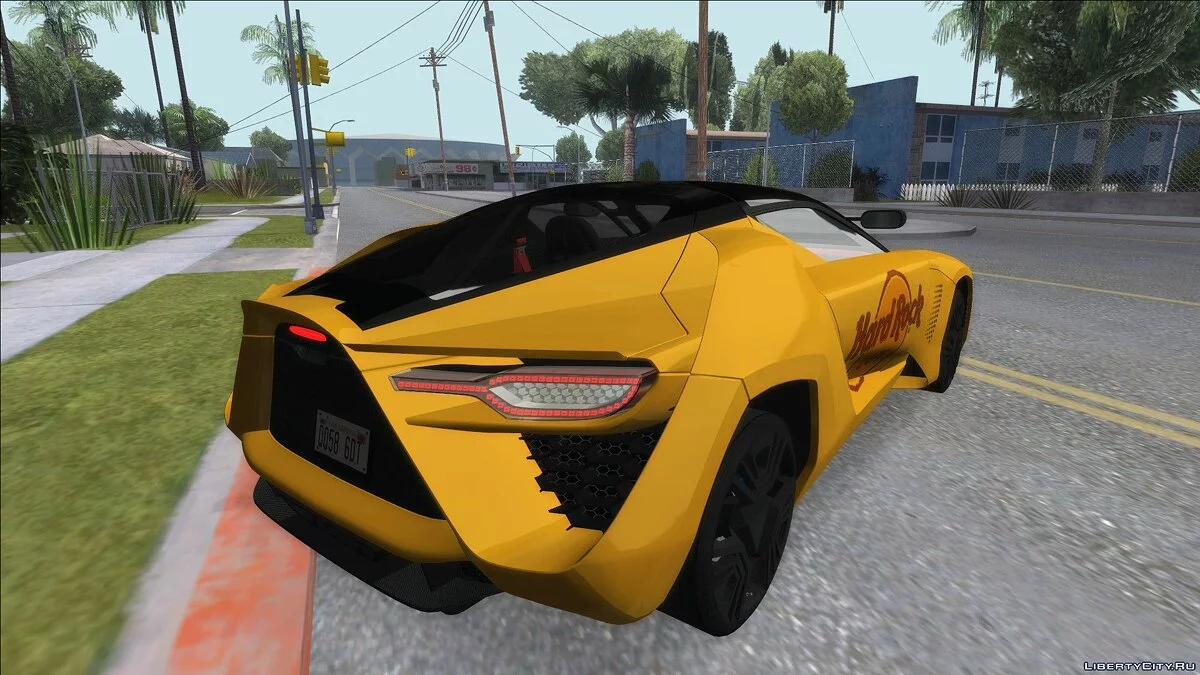 Bertone Mantide 2010 Hard Rock Cafe / GTA San Andreas