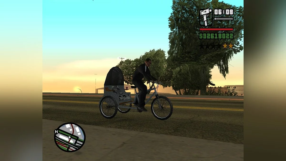 Ручний рикша v2 / GTA San Andreas