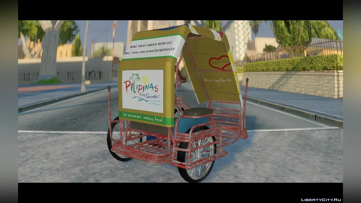 Philippinen Pedicab Mod / GTA San Andreas